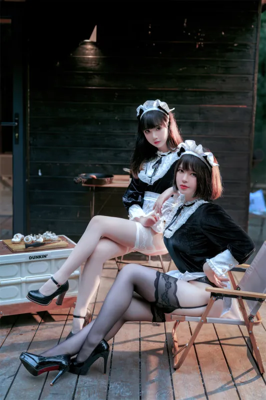 &面饼仙儿 - Maid姉妹 - 半半子